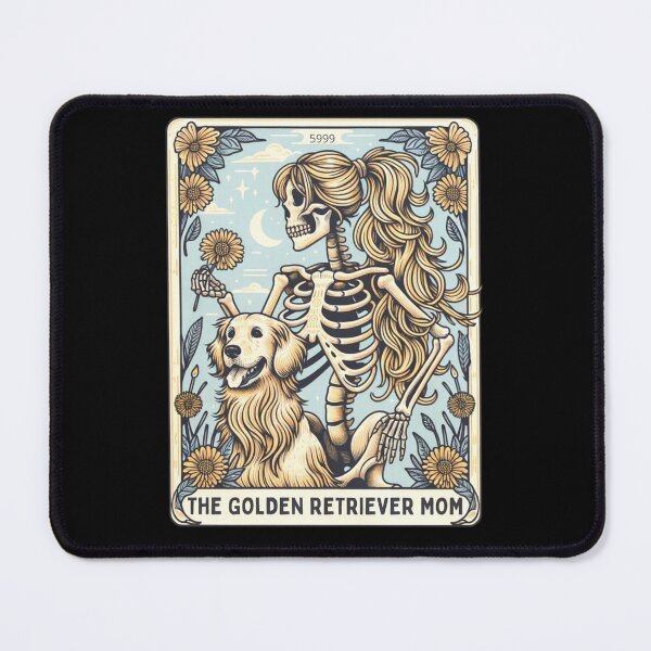 Item preview, The Golden Retriever Mom Tarot Card designed and sold by DavidCloud.
