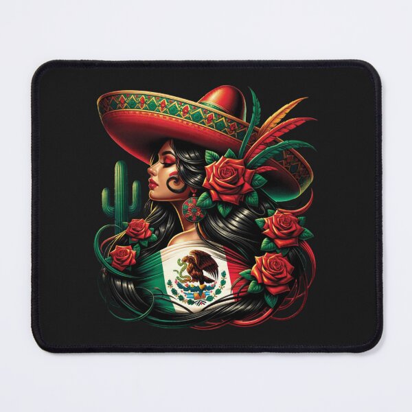 Item preview, Viva Mexico Flag Mexican Hispanic Siesta Pride Women's designed and sold by MarkShank.