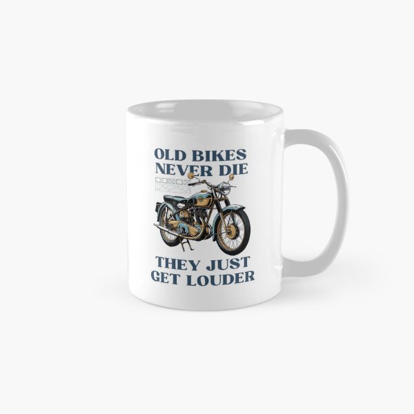 Item preview, Old Motorbike Lovers Gift with Funny Loud Bike Quote designed and sold by berwies.