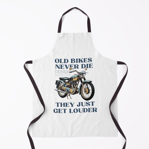 Item preview, Old Motorbike Lovers Gift with Funny Loud Bike Quote designed and sold by berwies.