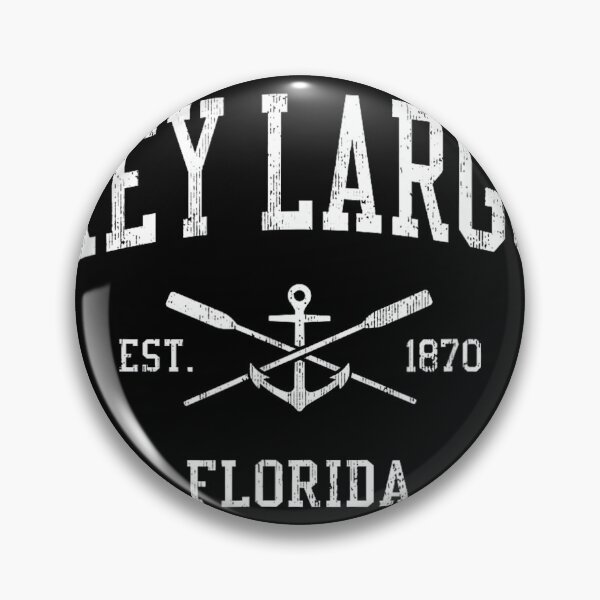 Item preview, Key Largo FL Vintage Crossed Oars & Boat Anchor Sports designed and sold by wardpowerslamon.