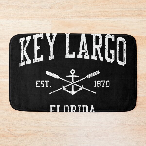 Item preview, Key Largo FL Vintage Crossed Oars & Boat Anchor Sports designed and sold by wardpowerslamon.