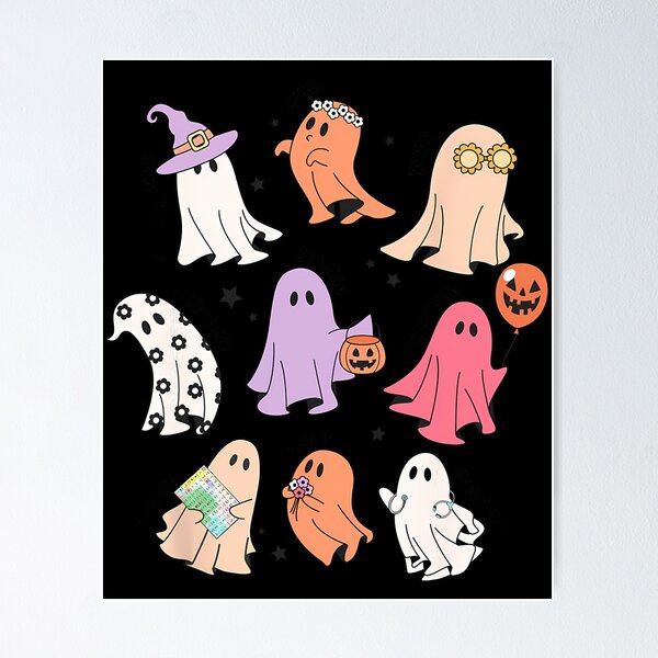 Item preview, Ghost Friends Halloween AAC SLP Squad Speech Language 		 designed and sold by txxrnsggcmt77.