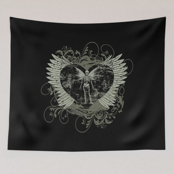 Item preview, Aesthetic Y2k fairy wings skeleton alt grunge 		 designed and sold by ptumudituc39.