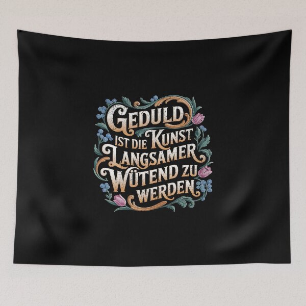 Item preview, Patience is the art of becoming angry more slowly designed and sold by Pflugart.