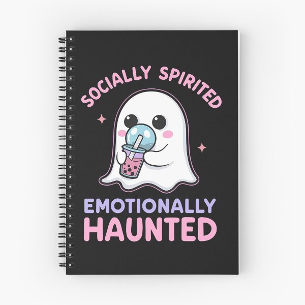 Item preview, Bubble Tea Ghost – “Con espíritu social y un embrujo emocional” designed and sold by La Velmoréa.