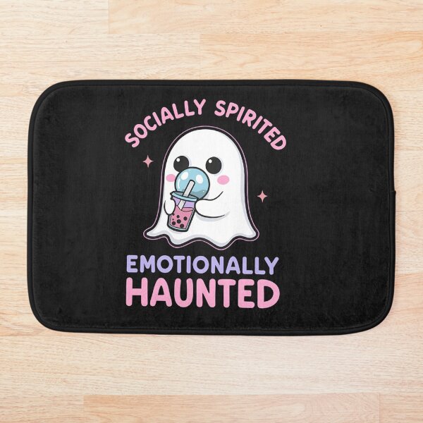Item preview, Bubble Tea Ghost – “Socially Spirited, Emotionally Haunted” designed and sold by La Velmoréa.