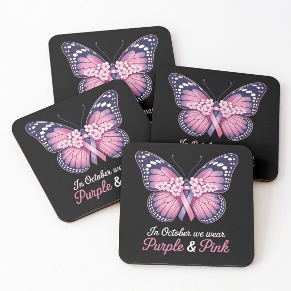 Item preview, Breast Cancer And Domestic Violence Awareness Butterfly designed and sold by VENOM0RIOT.
