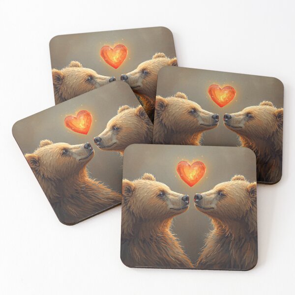 Item preview, Two bears in love designed and sold by AlinaLevina.