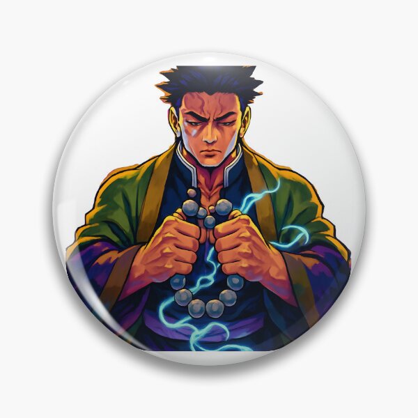 Item preview, Demon Slayer Gyomei — Hashira Prayer Power designed and sold by IlkkaHein.