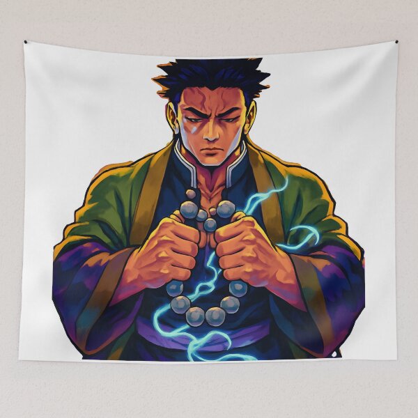Item preview, Demon Slayer Gyomei — Hashira Prayer Power designed and sold by IlkkaHein.