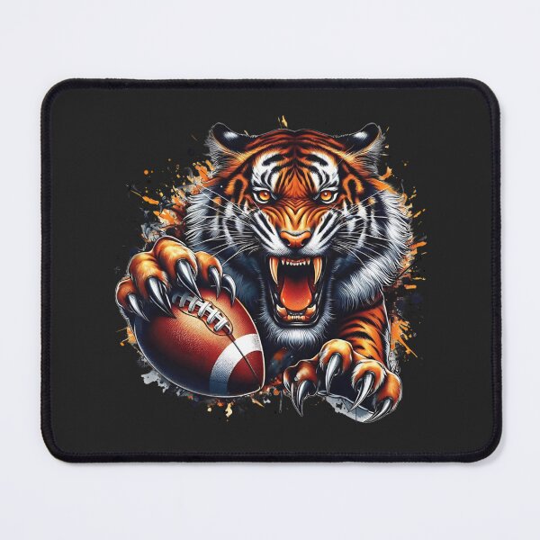 Item preview, Touchdown Tiger Cool American Football Game Day Thanksgiving designed and sold by MarkShank.