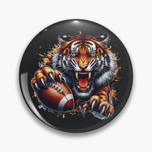 Item preview, Touchdown Tiger Cool American Football Game Day Thanksgiving designed and sold by MarkShank.