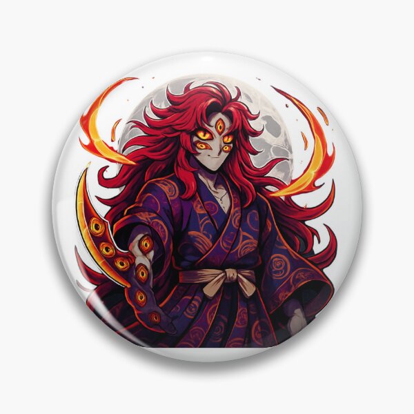 Item preview, Demon Slayer Upper Moon Kokushibo — Demonic Wrath designed and sold by IlkkaHein.