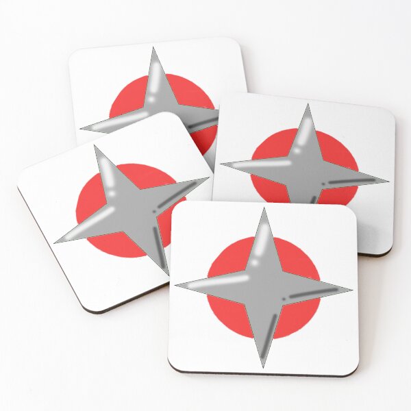 Item preview, Shuriken on a red circle designed and sold by Jesicat.