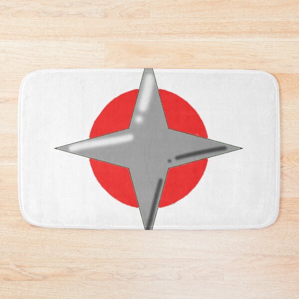 Item preview, Shuriken on a red circle designed and sold by Jesicat.
