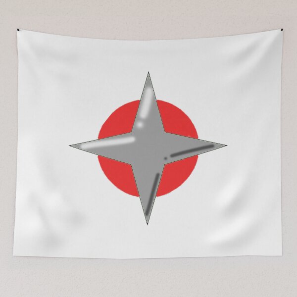 Item preview, Shuriken on a red circle designed and sold by Jesicat.