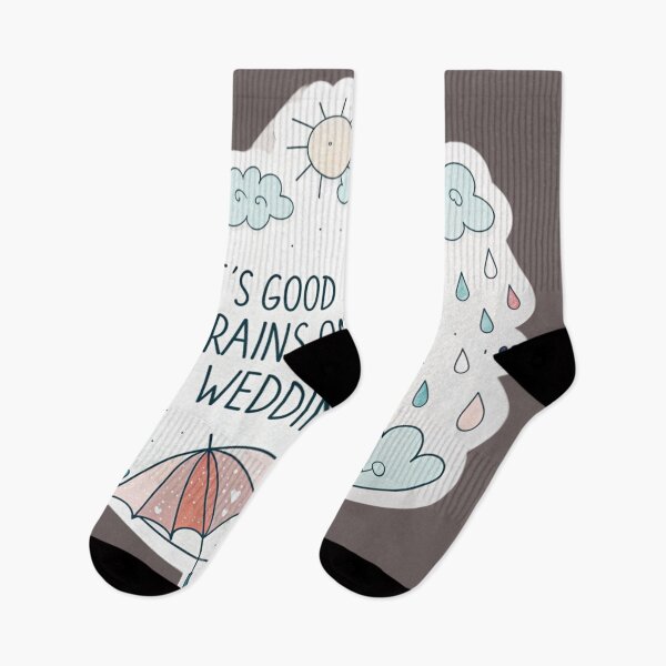 Item preview, It's good luck if it rains on your wedding day  designed and sold by Lucky 777.