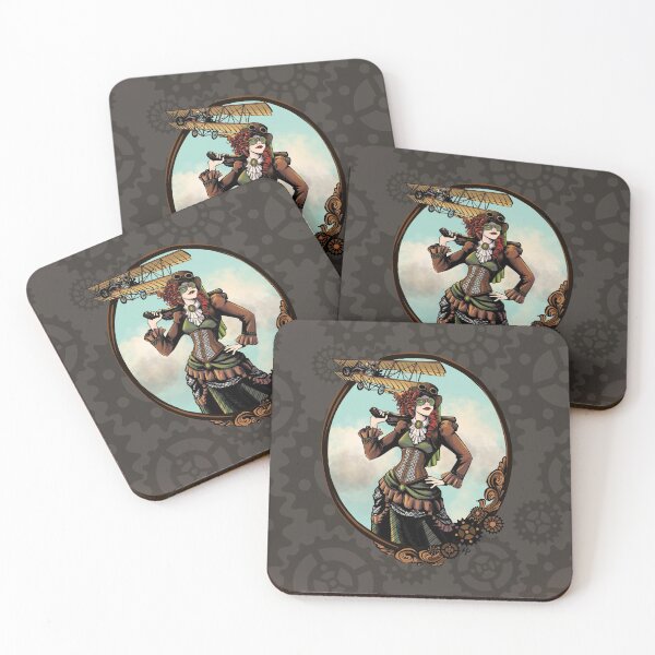 Item preview, Steampunk girl designed and sold by Holly Pierson.
