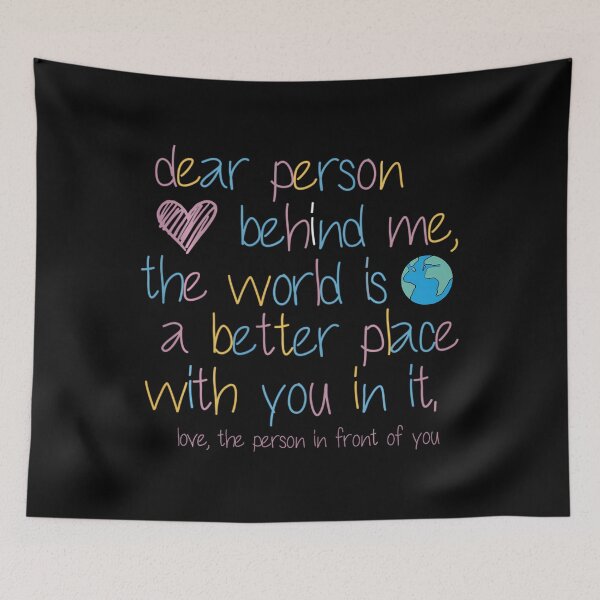 Item preview, Dear Person Behind Me The World Is A Better Place With You Pullover 		 designed and sold by vqyngdlc91.