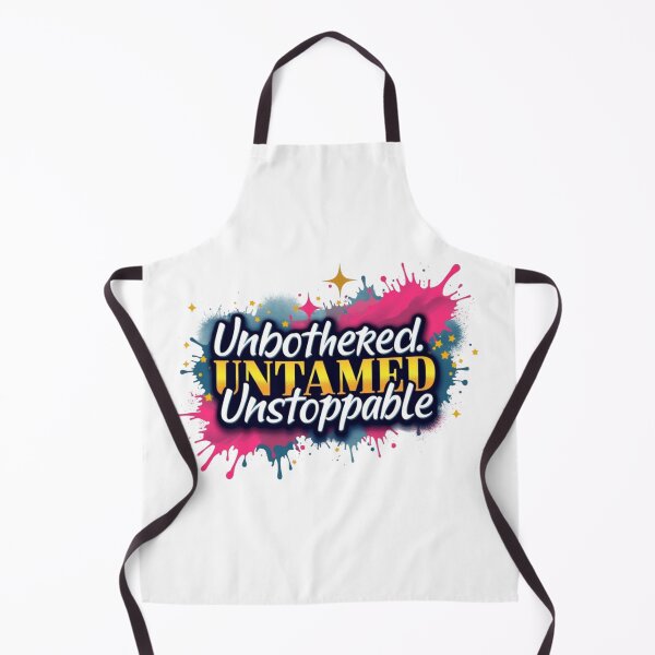 Item preview, Unbothered Untamed Unstoppable. Bold Motivational Quote. Empowerment & Confidence Design designed and sold by Aarvya Fashion Club ( A.F.C ).