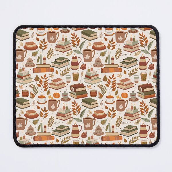 Item preview, A warm and cozy fall design with books and leaves designed and sold by Merrylands Artshop.