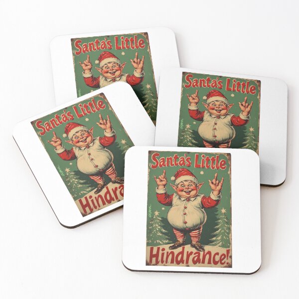 Item preview, Santa's Little Hindrance! Spoof designed and sold by IanBakerToons.