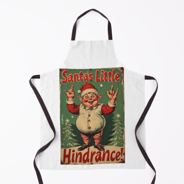 Item preview, Santa's Little Hindrance! Spoof designed and sold by IanBakerToons.
