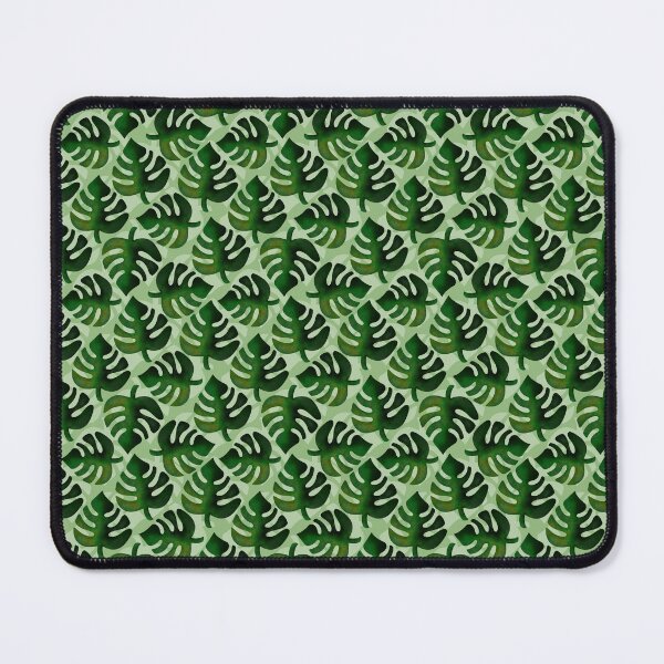 Item preview, Tropical Monstera Leaves Pattern on Light Green Background designed and sold by JoelmaQ.