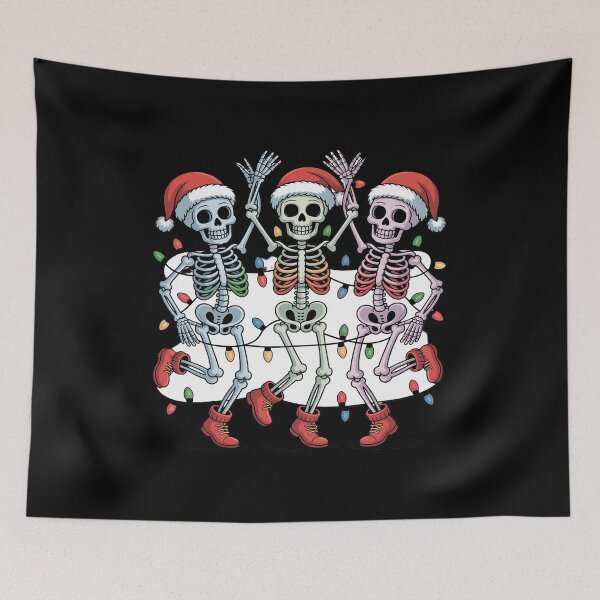 Item preview, Christmas Dancing Skeleton  Skeleton Christmas designed and sold by FranzFriesen.