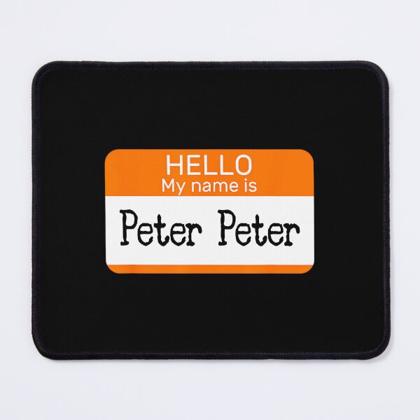 Item preview, Hello My Name is Peter name tag on a Pumpkin designed and sold by vcqhofwtyo49.
