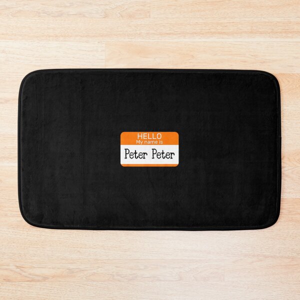 Item preview, Hello My Name is Peter 	 name tag on a 	 Pumpkin 		 designed and sold by vcqhofwtyo49.