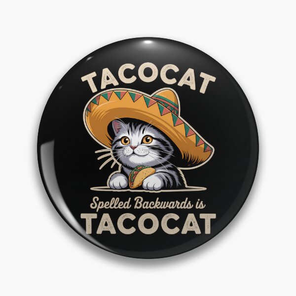 Item preview, Tacocat Spelled Backward Is Tacocat Mexican Food Cat Lover designed and sold by Bandikonsalez.