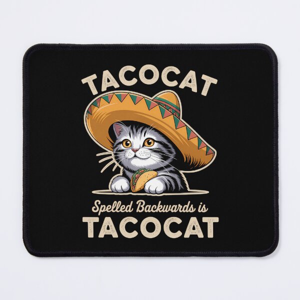Item preview, Tacocat Spelled Backward Is Tacocat Mexican Food Cat Lover designed and sold by Bandikonsalez.