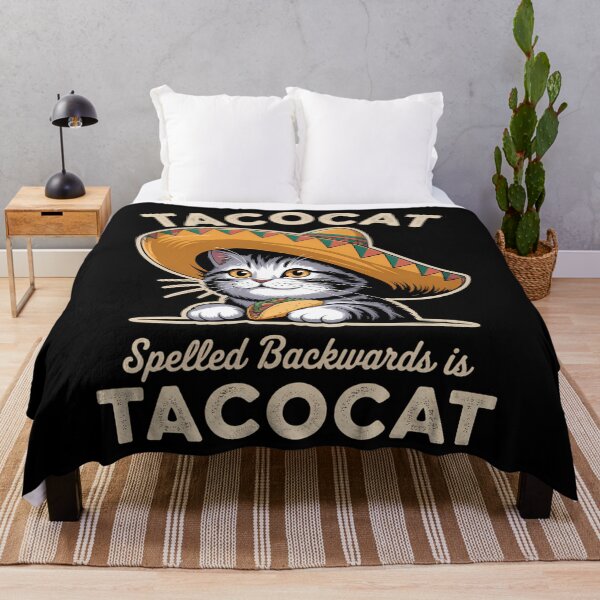 Item preview, Tacocat Spelled Backward Is Tacocat Mexican Food Cat Lover designed and sold by Bandikonsalez.