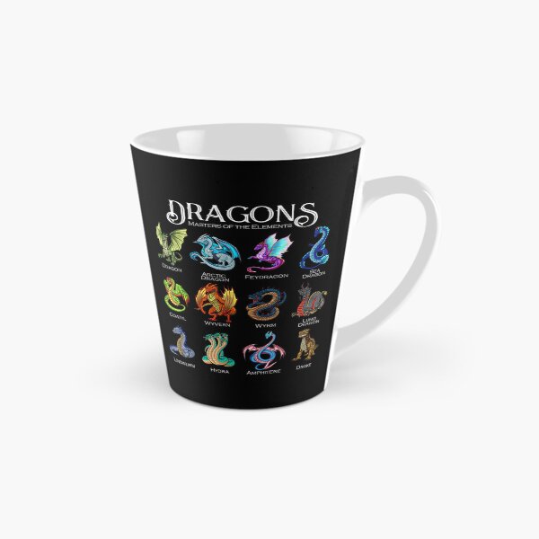 Item preview, Legendary Dragon Types Fantasy Art designed and sold by AriePollich.