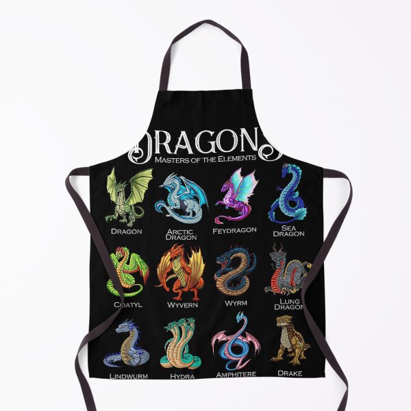 Item preview, Legendary Dragon Types Fantasy Art designed and sold by AriePollich.