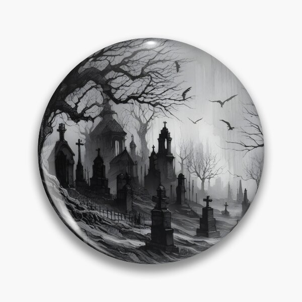 Item preview, Hollow Cemetery designed and sold by Saint Arts Studio.