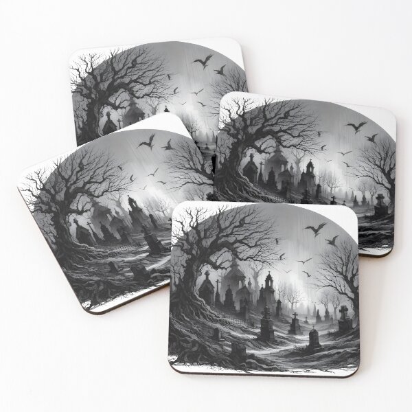 Item preview, Hollow Cemetery designed and sold by Saint Arts Studio.