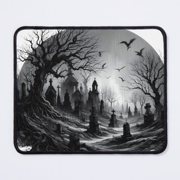 Item preview, Hollow Cemetery designed and sold by Saint Arts Studio.