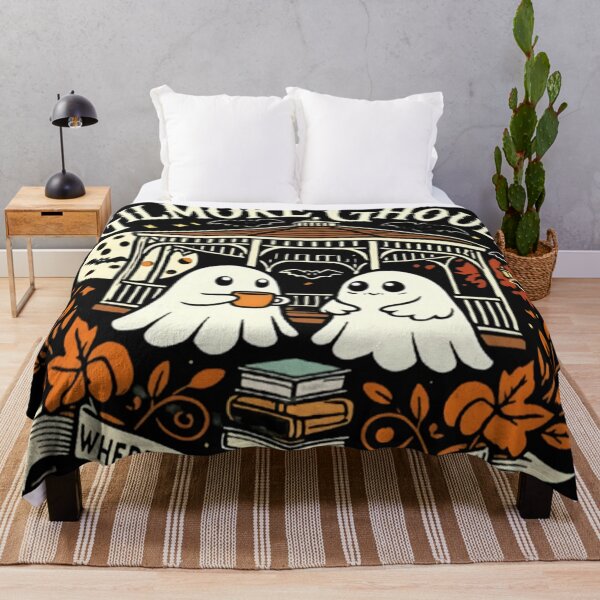 Item preview, Spooky Fall Ghosts in Gazebo | Cute Autumn Halloween Shirt designed and sold by ChristianPricha.