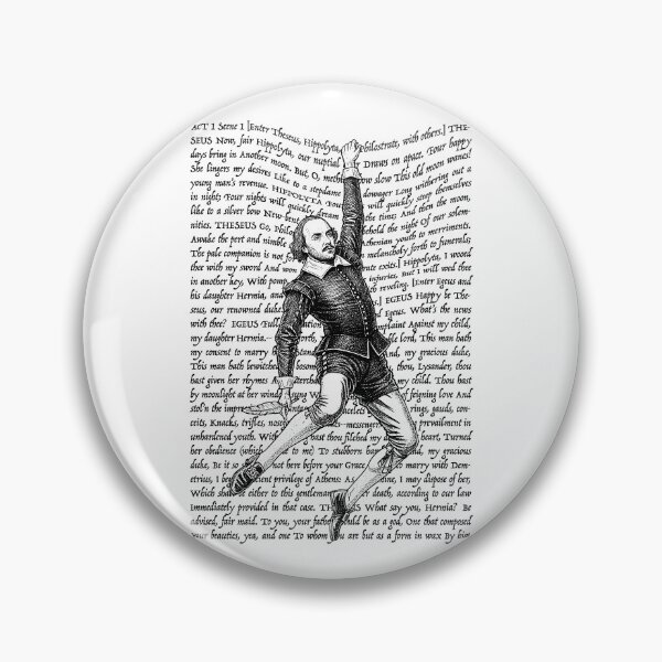Item preview, William Shakespeare Funny Bard Playwright Hanging On designed and sold by GrandeDuc.