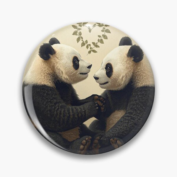 Item preview, Two Pandas in Love designed and sold by AlinaLevina.