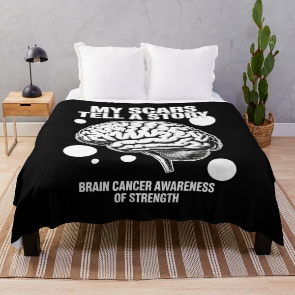 Item preview, Brain Cancer Awareness Gifts Warrior Brain Tumor Awareness designed and sold by Idarmotar.