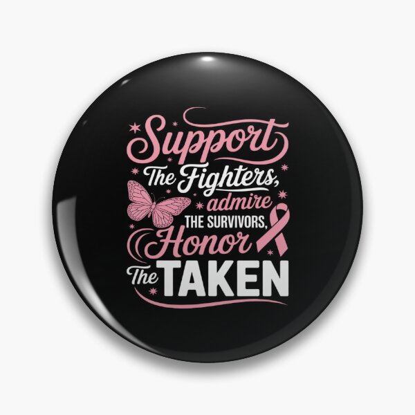Item preview, Breast Cancer Awareness Support Fighters Admire Survivors designed and sold by Idarmotar.