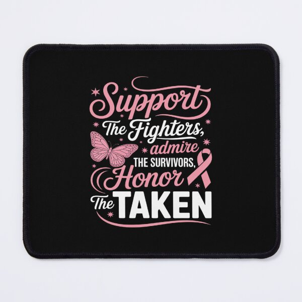 Item preview, Breast Cancer Awareness Support Fighters Admire Survivors designed and sold by Idarmotar.