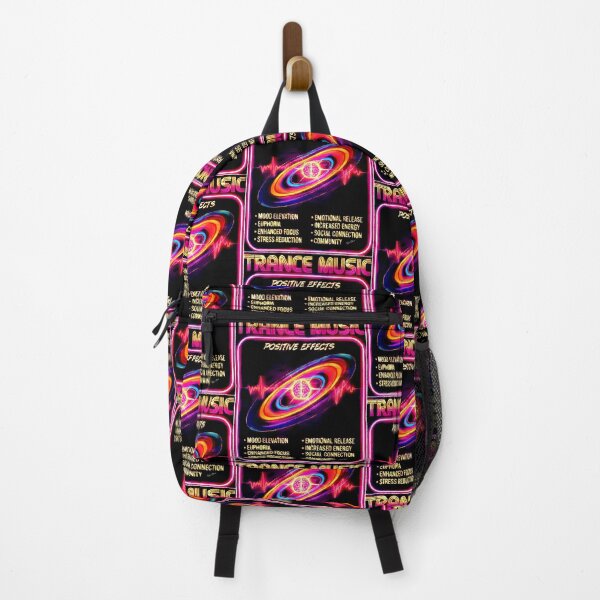 Item preview, Trance Music Positive Effects Brain Energy Psychedelic Art designed and sold by Hen-C-Art.