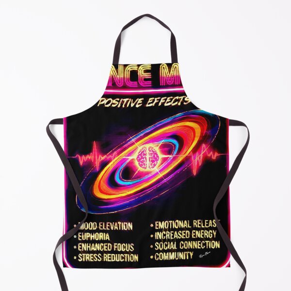 Item preview, Trance Music Positive Effects Brain Energy Psychedelic Art designed and sold by Hen-C-Art.