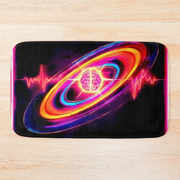 Item preview, Trance Music Positive Effects Brain Energy Psychedelic Art designed and sold by Hen-C-Art.