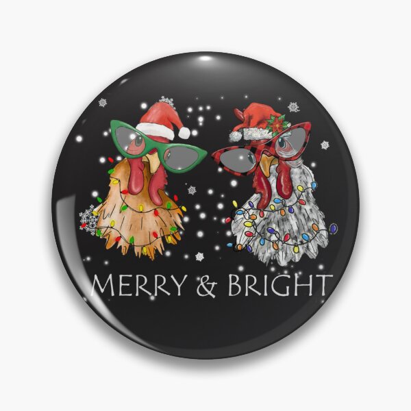 Item preview, Cute Chickens Christmas Funny Farm Animal Holiday Season designed and sold by MarkShank.